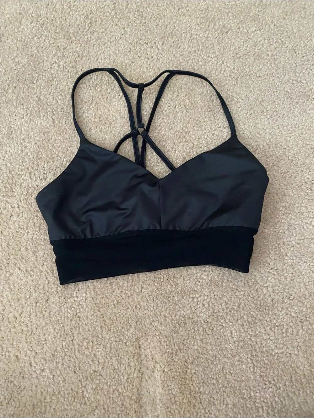 ALO Yoga Strappy Alosoft Lavish Sports Bras - Picture 8 of 10